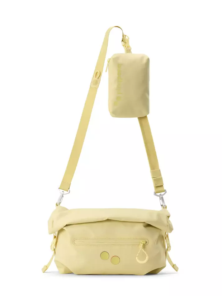 pinqponq Aksel Crossbody-Bag Buttercream Yellow Tasche gelb